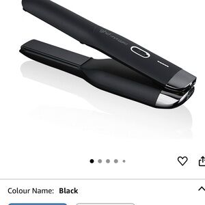 Unplug  GHD Black Hair Straightener
